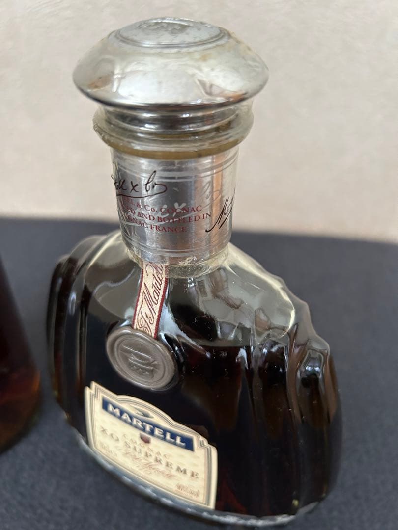 新品未開封❤️マーテルブランデー、マーテル XO SUPREME、ヘネシーVSOP
