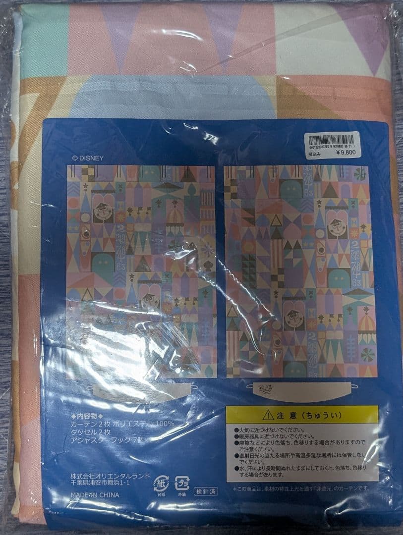 【週末限定価格】ディズニーリゾート　東京ディズニーランド　カーテン