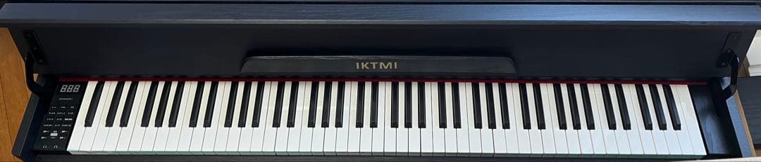 ❗️KKです❗️電子ピアノ　黒　88鍵盤88鍵　アップライト　MIDI対応
