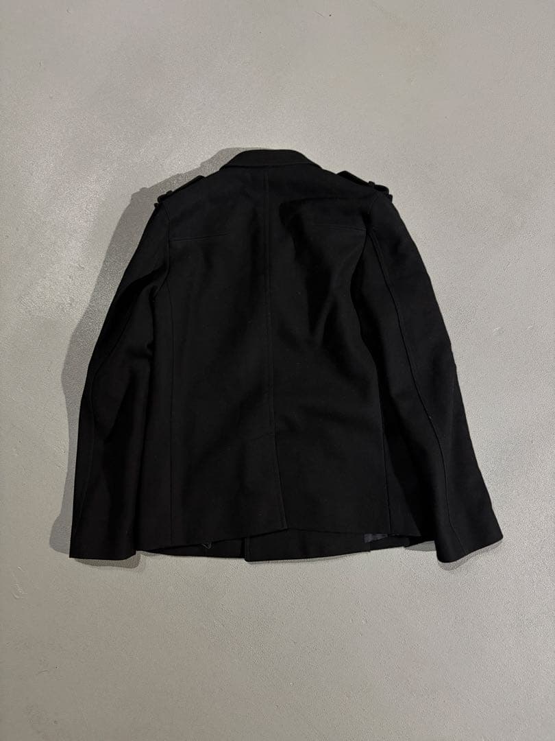 ジャケット・アウター 2008 Dior Homme wool P-coat black