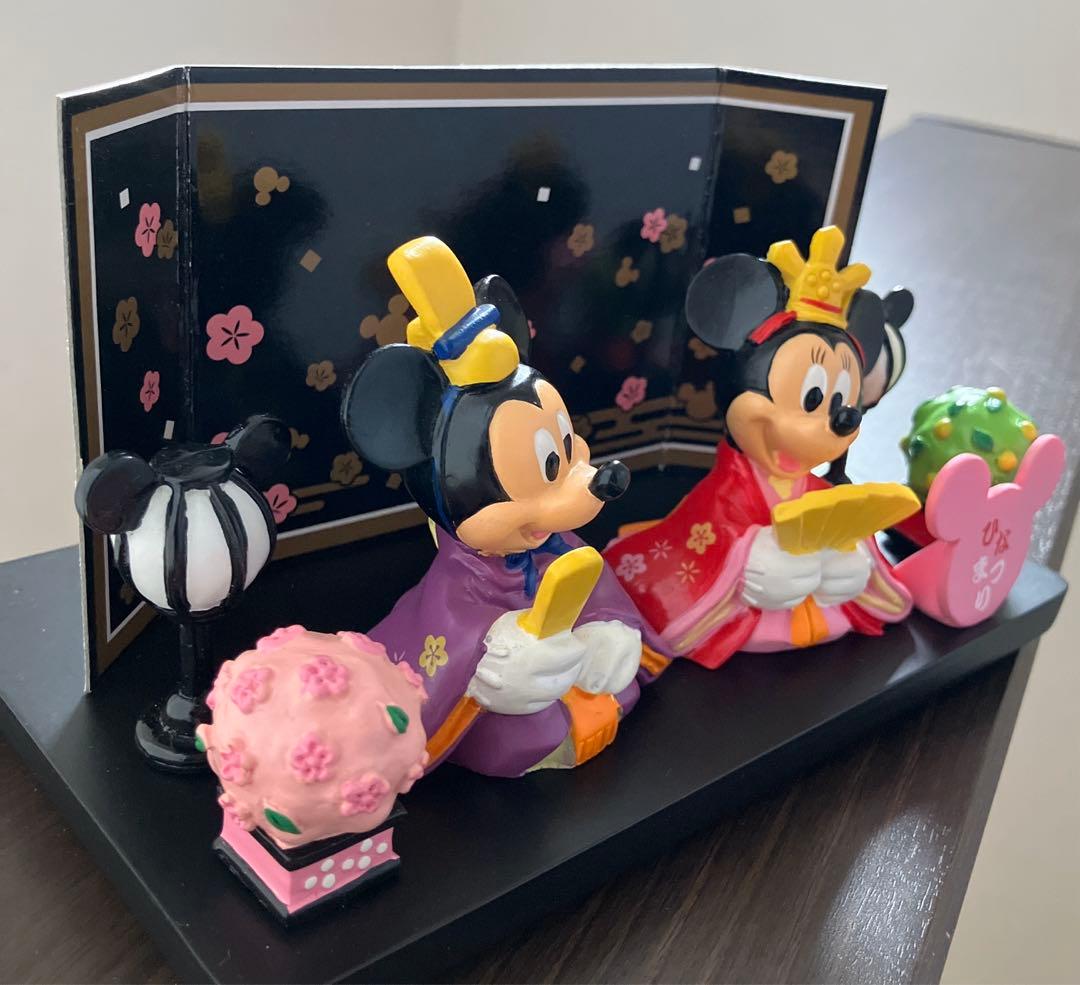 ディズニー　ベルメゾン　ひな祭り　雛人形　ミッキー ミニー