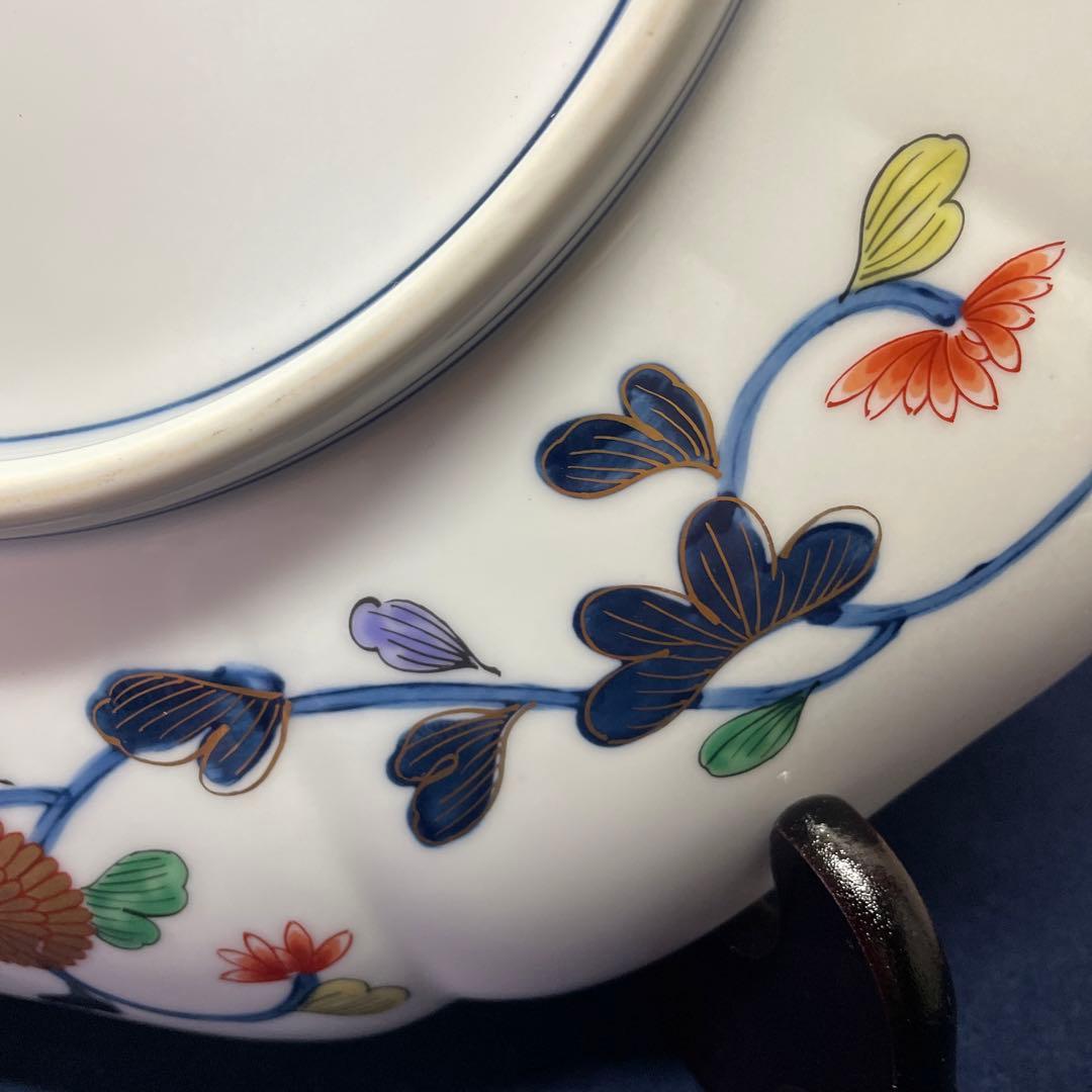 其泉　琳派古伊万里　盛皿　35cm