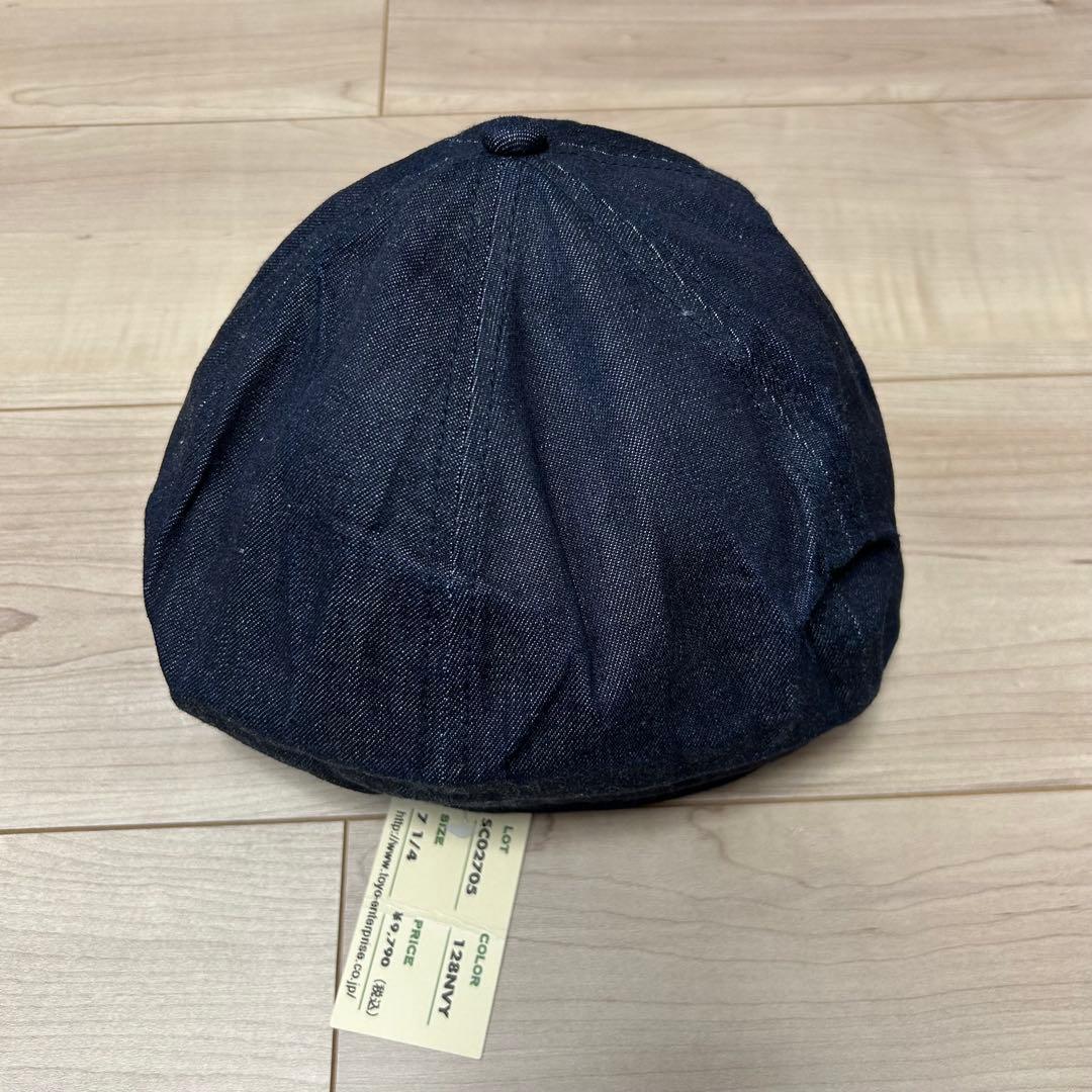 タグ付き未使用品【7 1/4(M)サイズ】10ozデニムアップルジャックキャップ