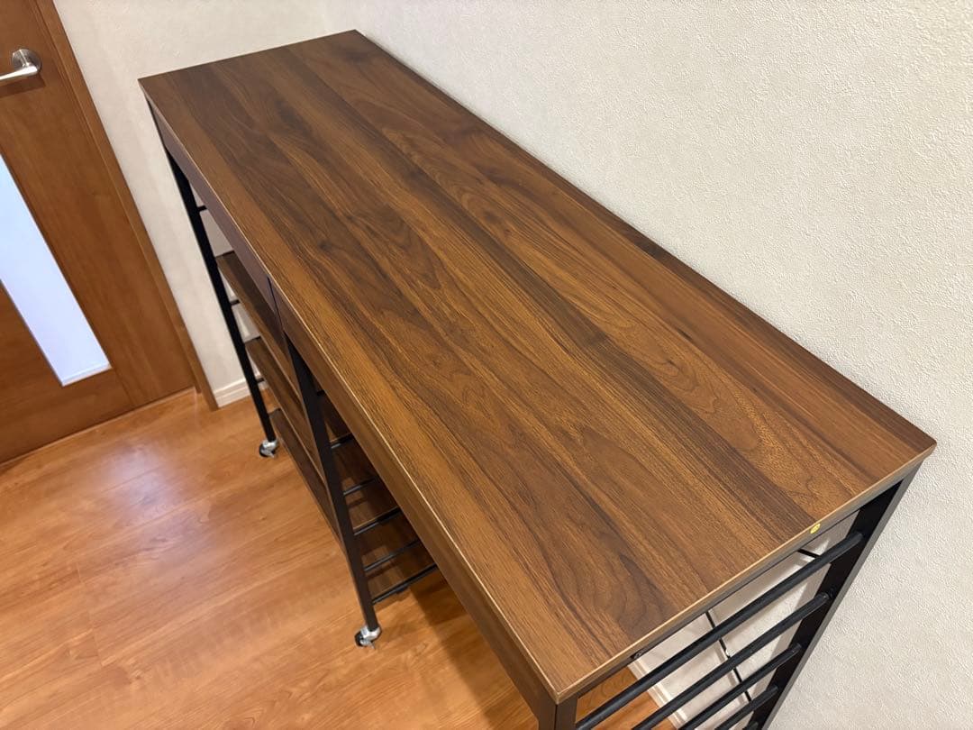 キッチンラック ゴミ箱上収納 幅120cm