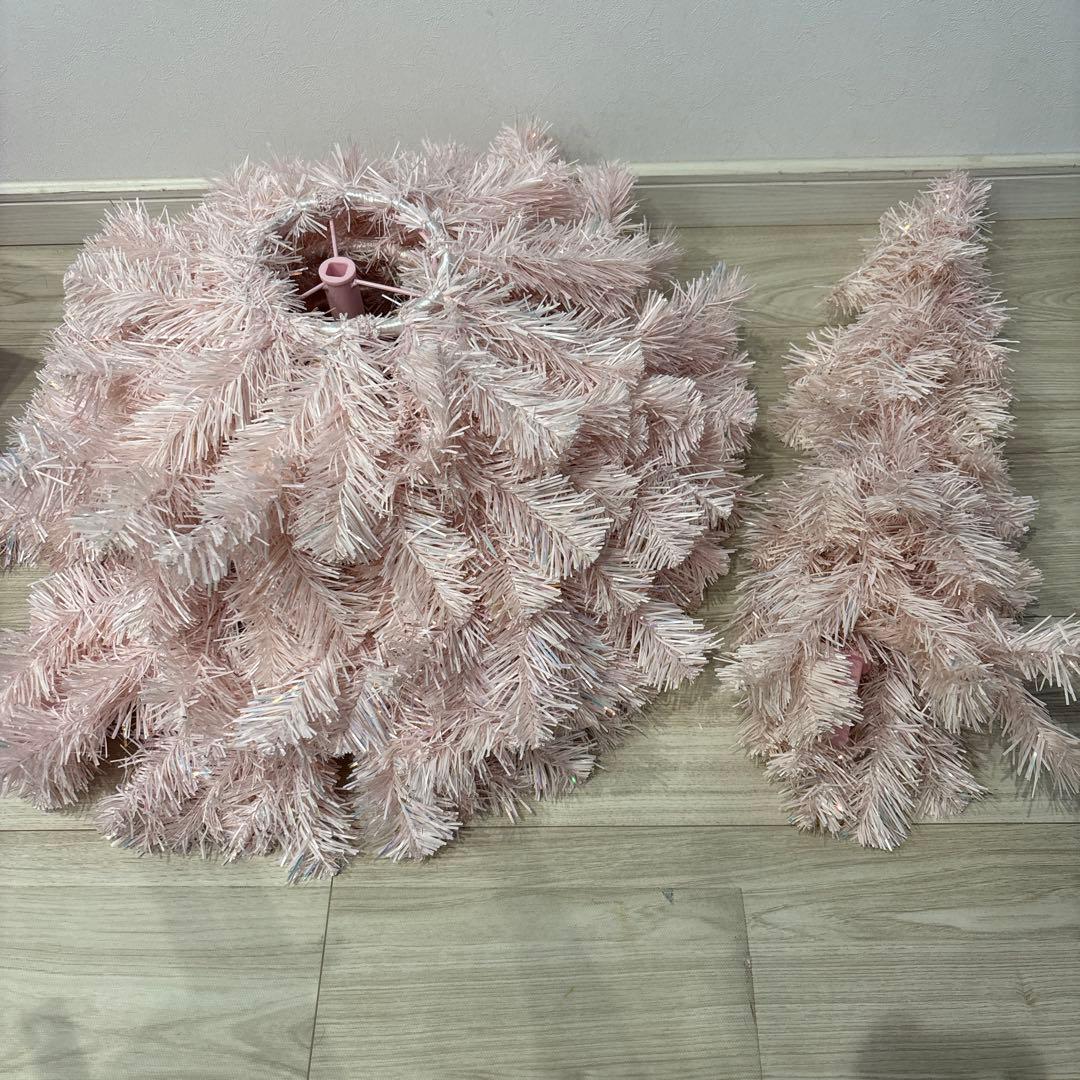 クリスマスツリー　スターターセット　150cm ピンク　フランフラン