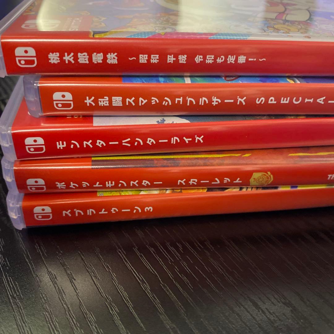 Nintendo Switch 赤/黒 本体 + ゲームソフト