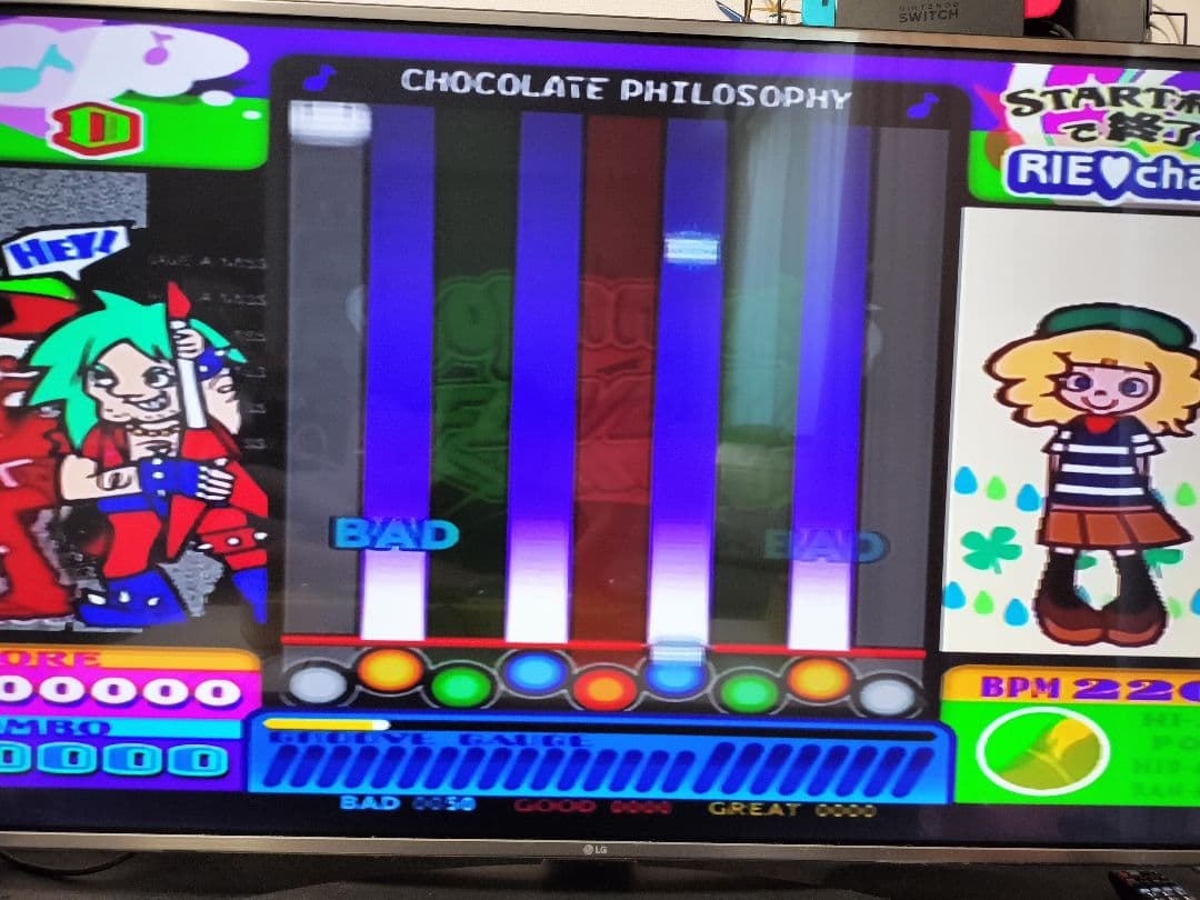 ポップンミュージック　アーケードスタイルコントローラー