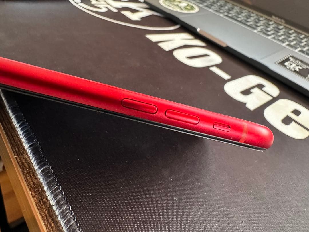 【美品】iPhone XR 128GB レッド SIMフリー バッテリー93%
