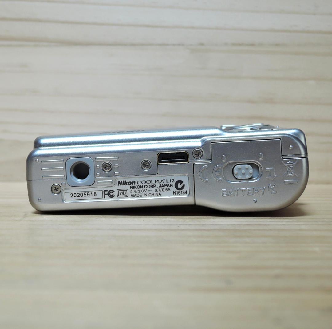 【美品】Nikon COOLPIX L12 デジタルカメラ　《動作確認済》