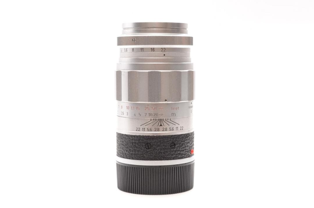 LEICA ELMARIT-M 90mm F2.8 シルバー フード付