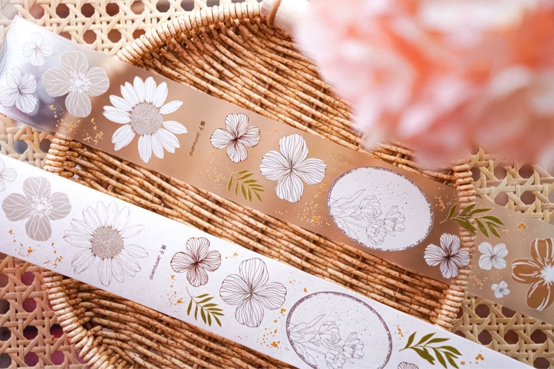 ⭐️SALE⭐️媛子文创《秋陌》海外マスキングテープ　マステ 【1877】