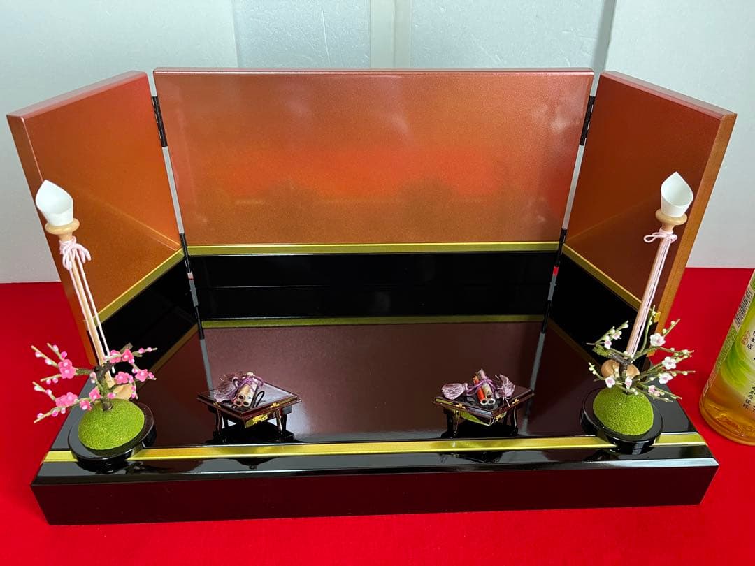 親王飾り　鞠桜　セット
