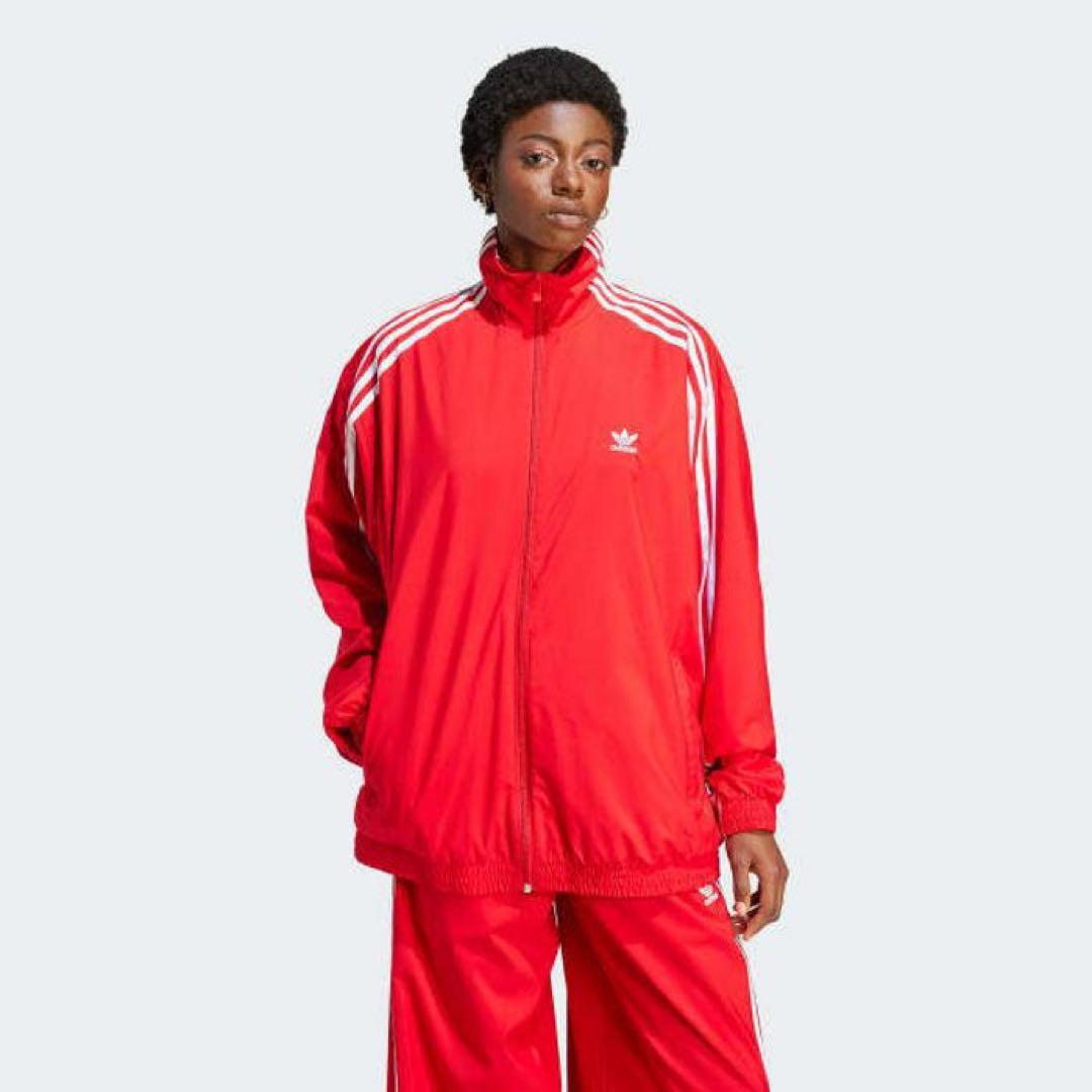 adidas ADILENIUM オーバーサイズ トラックトップ L（XL相当）