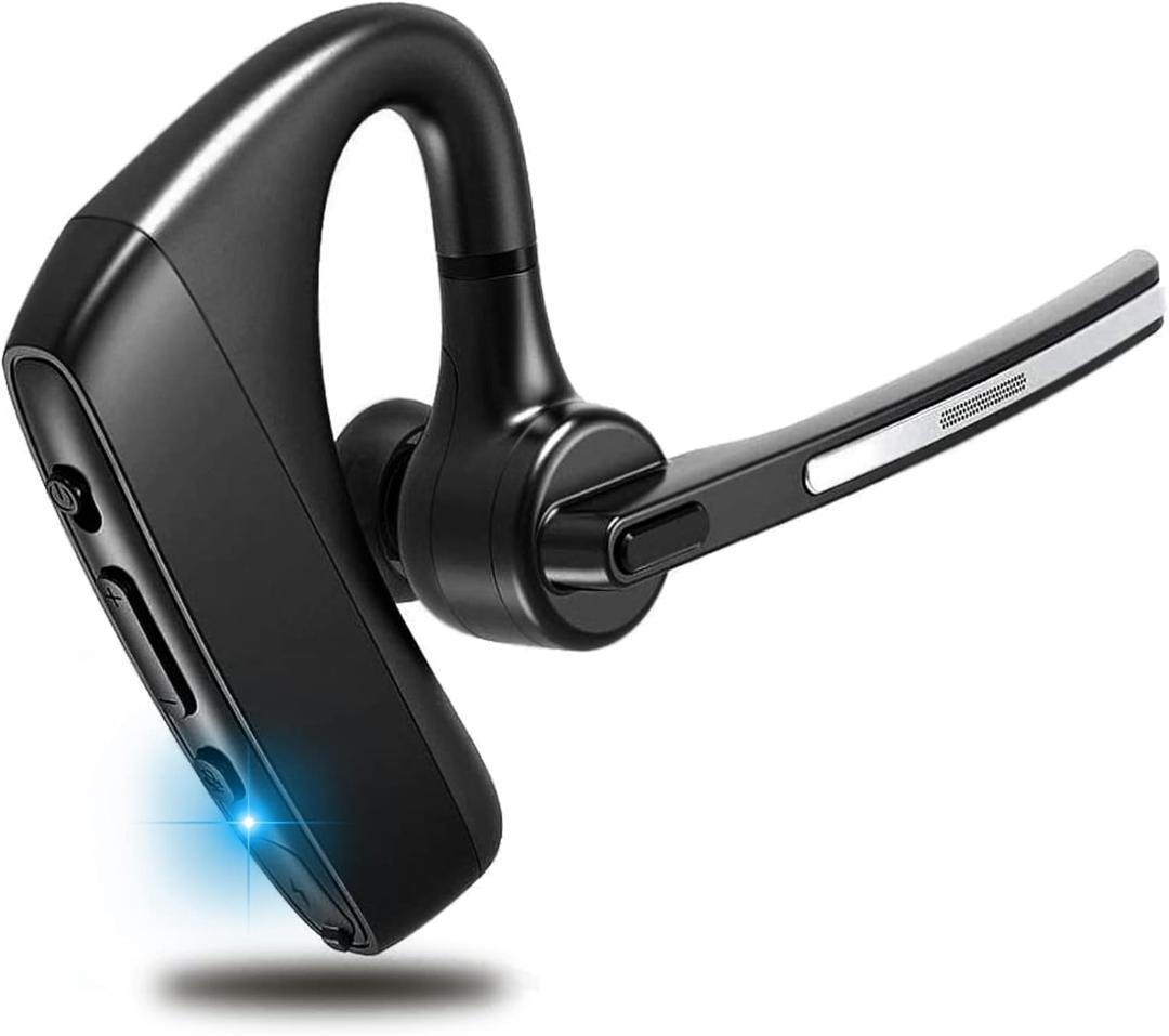 Bluetooth ヘッドセット 5.2 片耳 タイプ-C