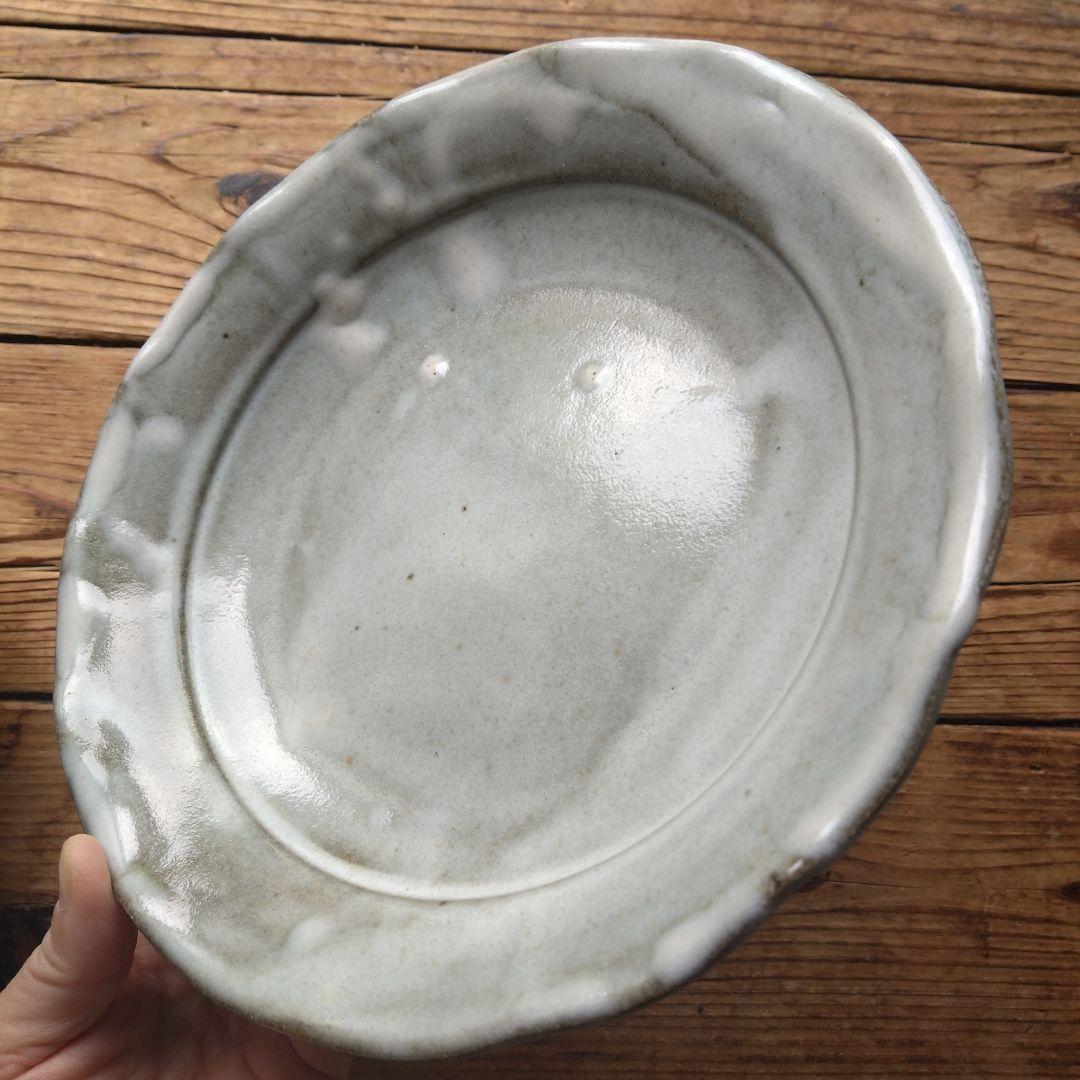 中皿　取り皿　一品料理皿　土ものの器
