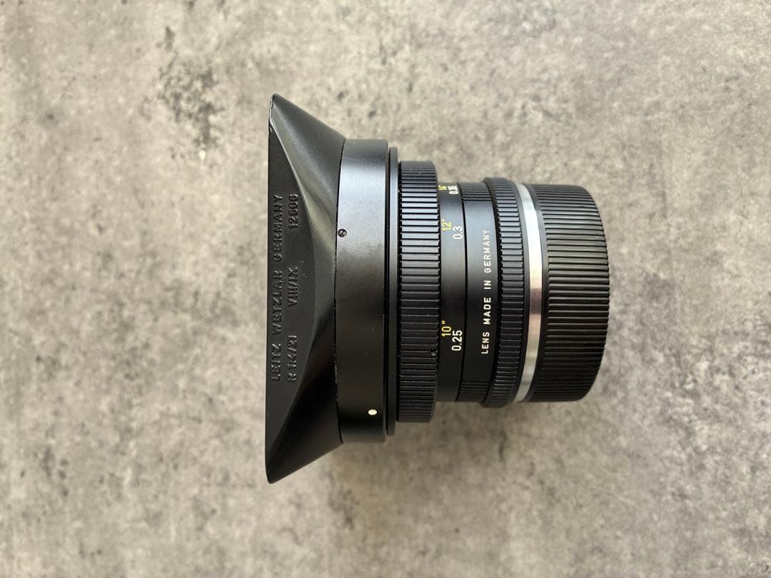 フィルムカメラ LEICA R4s + SUPER ANGULON-R20mm F4