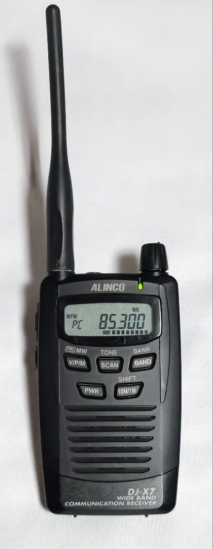 【動作確認済】ALINCO DJ-7ワイドバンドコミュニケーションレシーバー