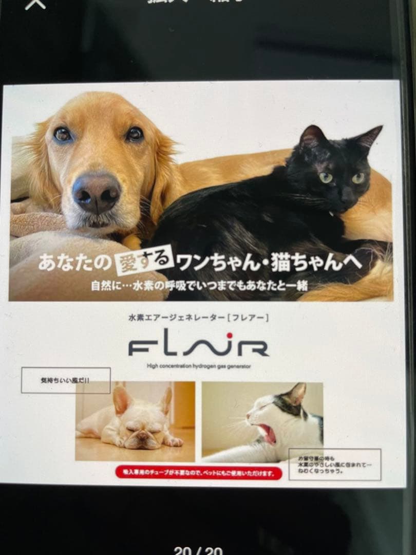 水素エアージェネレーター　フレアーFLUX フラックス社