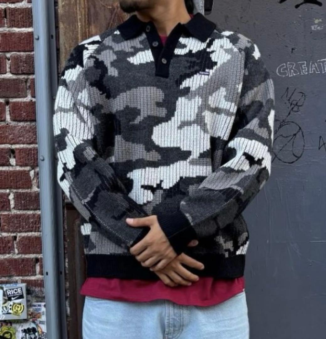 新品未使用 Supreme Small Box Polo Sweater S