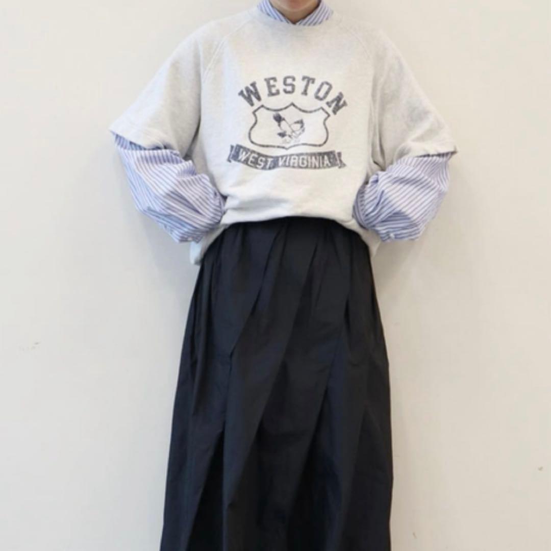 journal standard luxe MARCH SH ストライプ シャツ