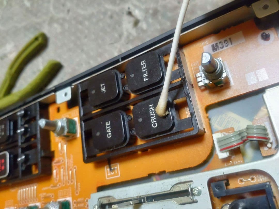 Pioneer DJM-350 動作確認済み　クロスCHフェーダー交換　元箱あり