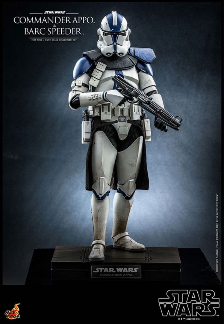 [新品] ホットトイズ コマンダー・アポー＆ＢＡＲＣスピーダー スターウォーズ