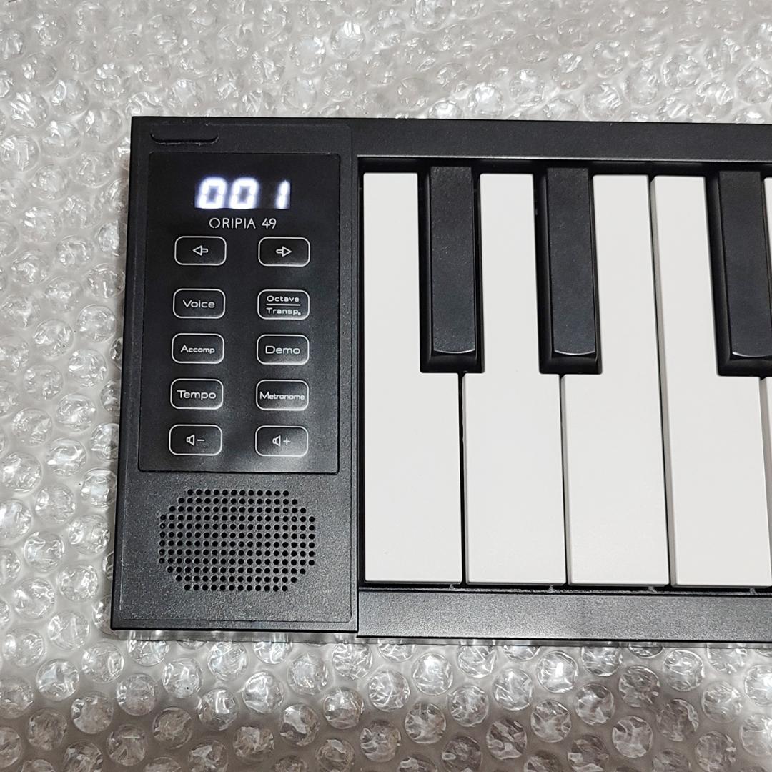 【美品】ORIPIA49 折りたたみ式電子ピアノ オリピア49