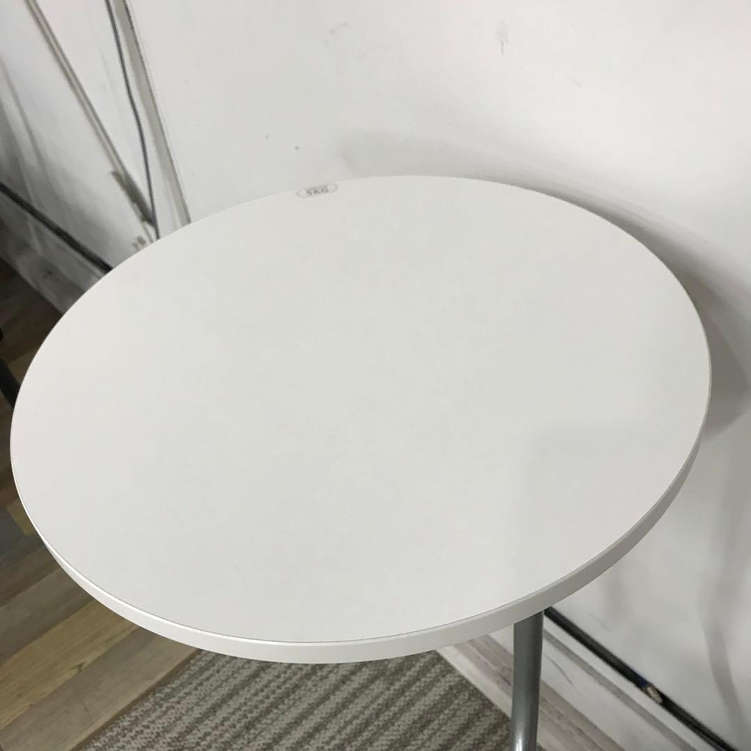 【展示品2025年製】オカムラ　クレイドル　テーブル付きスツール　ベージュ