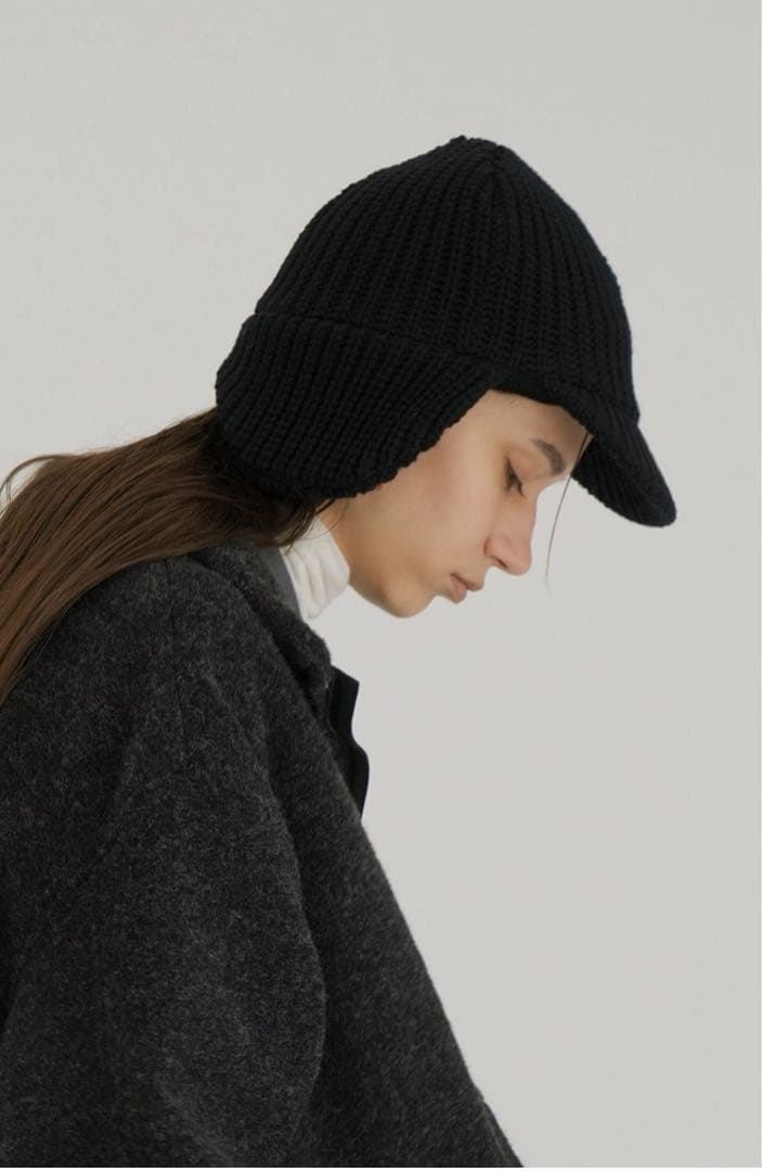 KIJIMA TAKAYUKI ×CLANE WOOL KNIT EAR CAP