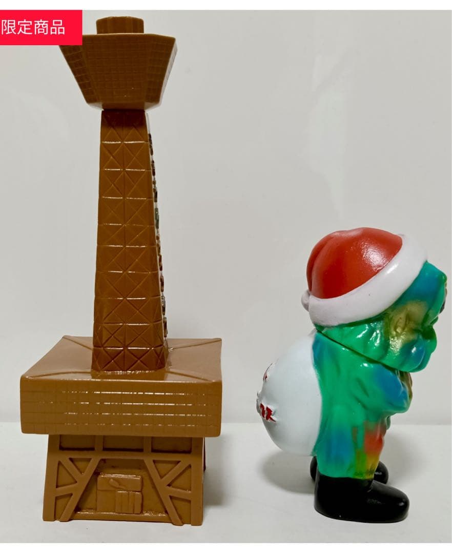 キャラクティックス ヘドラサンタ タワーセット ゴジラ対へドラ 塗装済み完成品