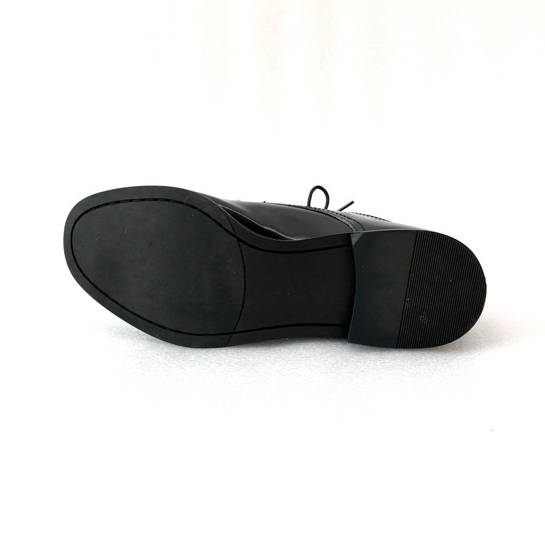 【美品】UNITED ARROWS プレーントゥシューズ 黒 71/2 革靴