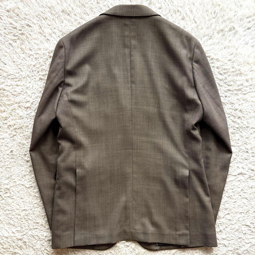 ★3ピース★ ORIHICA セット アップスーツ バーズアイ ストレッチ