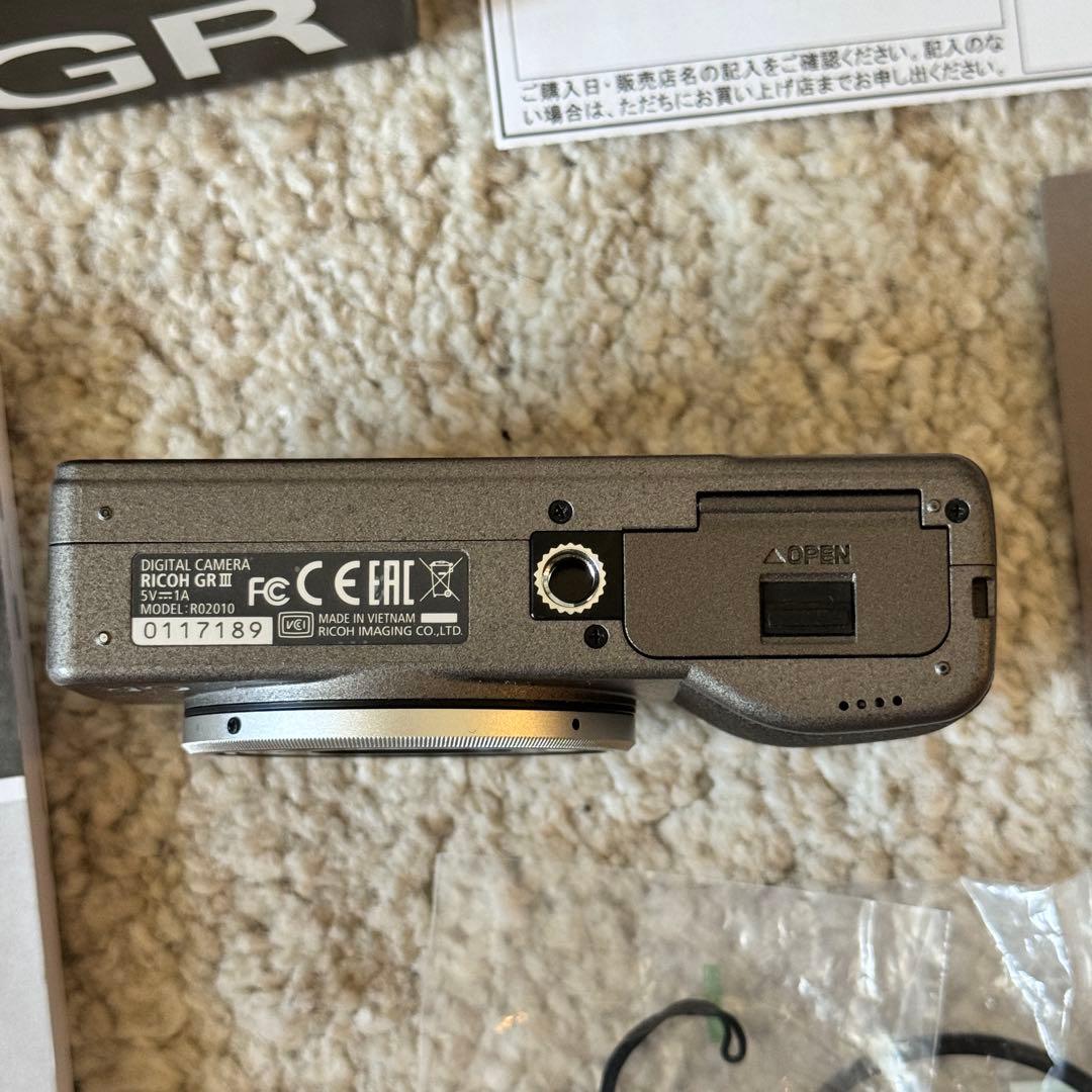 RICOH GR III Diary Edition 動作確認済み