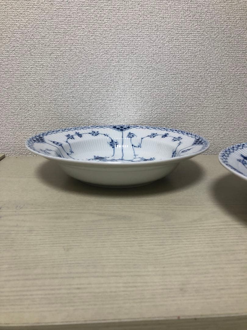 美品デンマーク製 ロイヤルコペンハーゲン ディーププレート