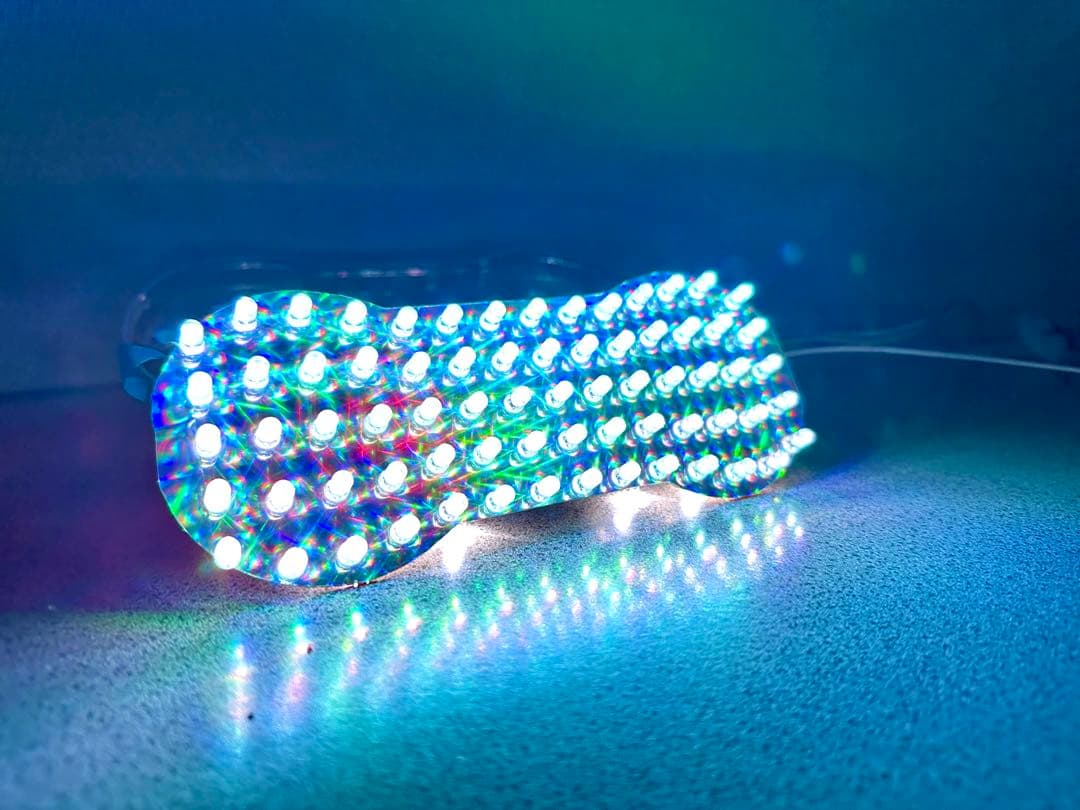 GT380 サンパチ 2灯式 RGB 流星 テール ランプ ライト レインボー