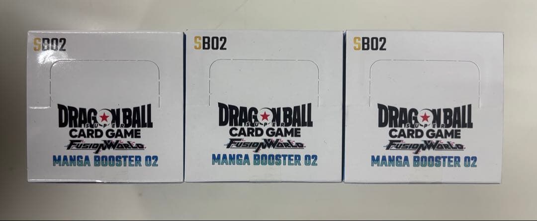 フュージョンワールド　マンガブースター02　（新品未開封品）3BOX