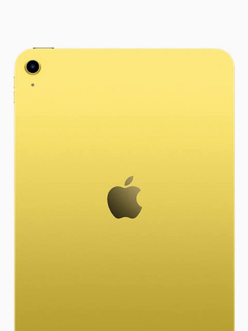 Apple iPad イエロー 本体+ペン、ケース、フィルム付き