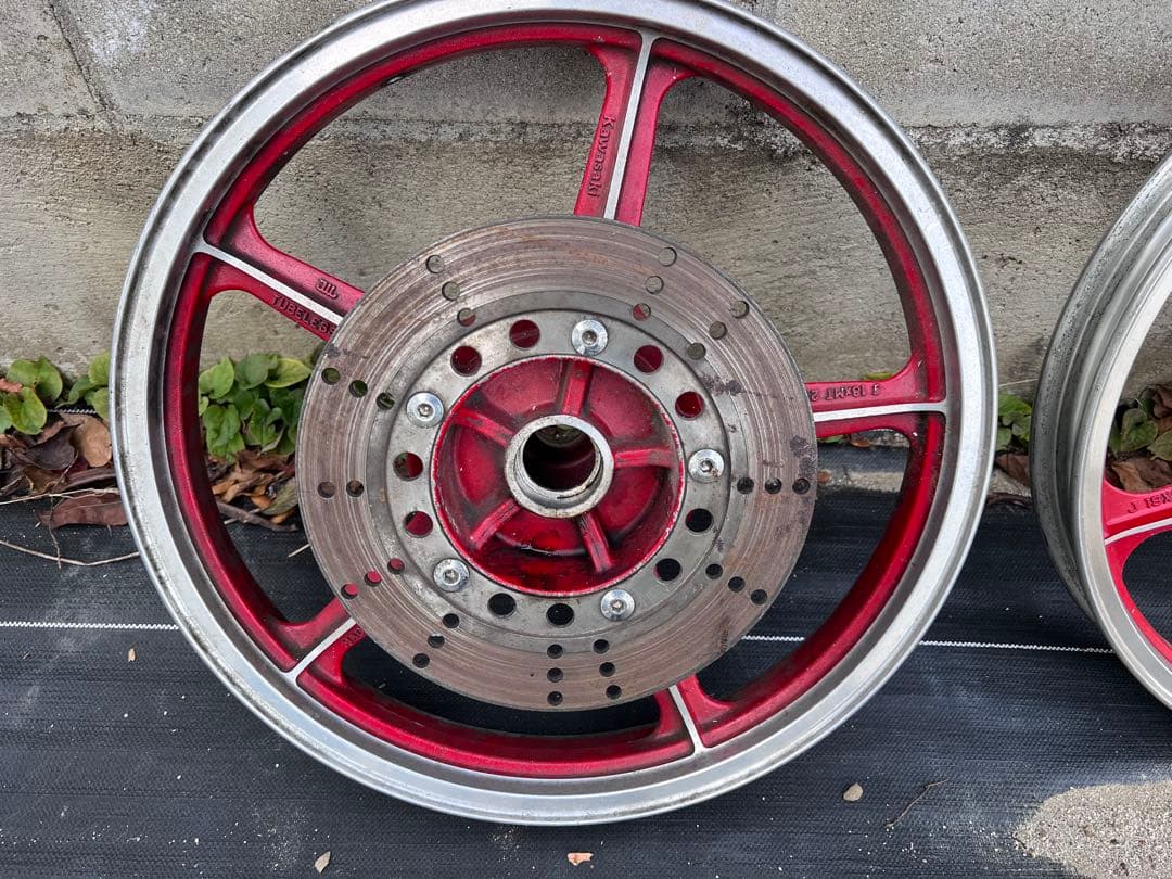 Z400GP KZ400M 純正ホイール