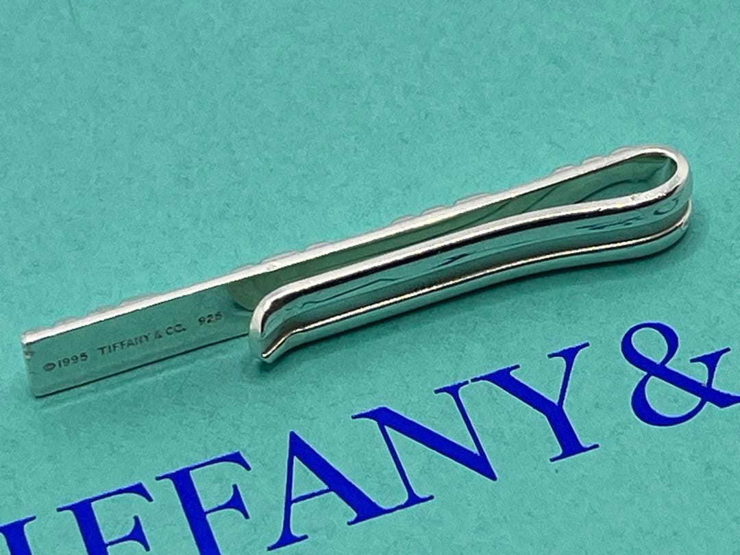 c531 美品　ティファニー　アトラス　1995 ネクタイピン　シルバー　925