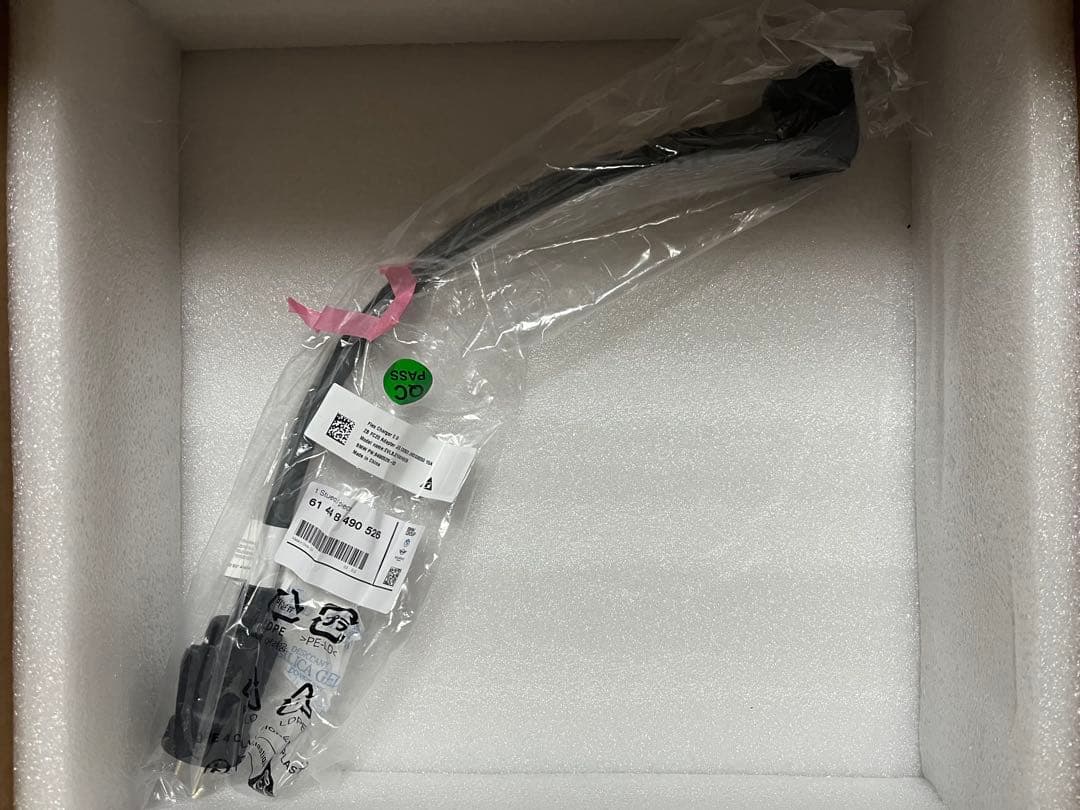 【未使用】MINI純正EV充電ケーブル普通充電 J1772 200V対応 BMW