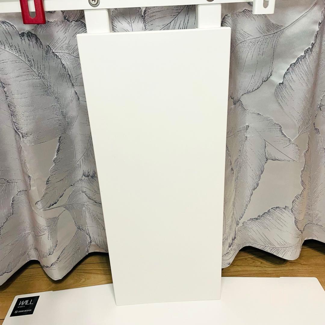 WALL テレビスタンド V3 ロータイプ ホワイトHDホルダー付き