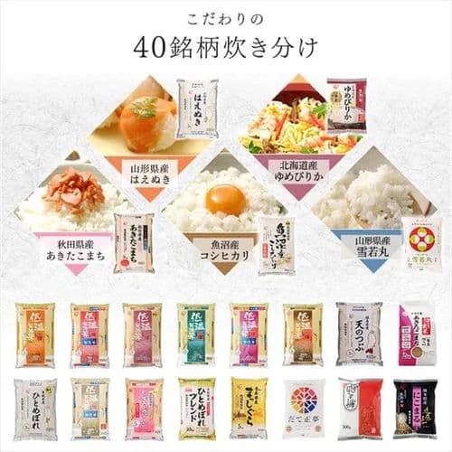 アイリスオーヤマ 炊飯器 1升炊きRC-ME10-B