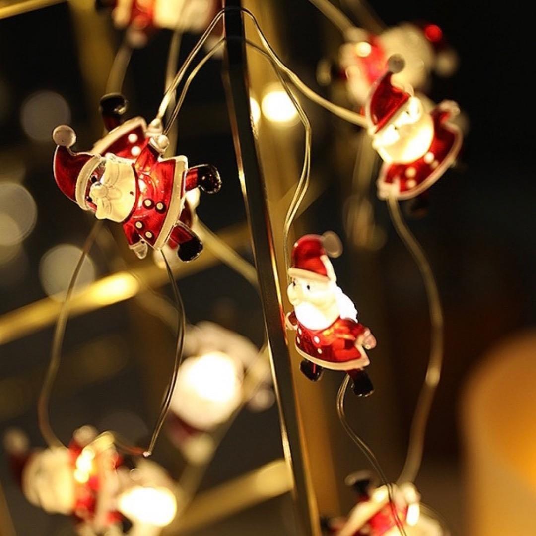 クリスマス ライト LED サンタ オーナメント 照明 電飾 イルミネーション