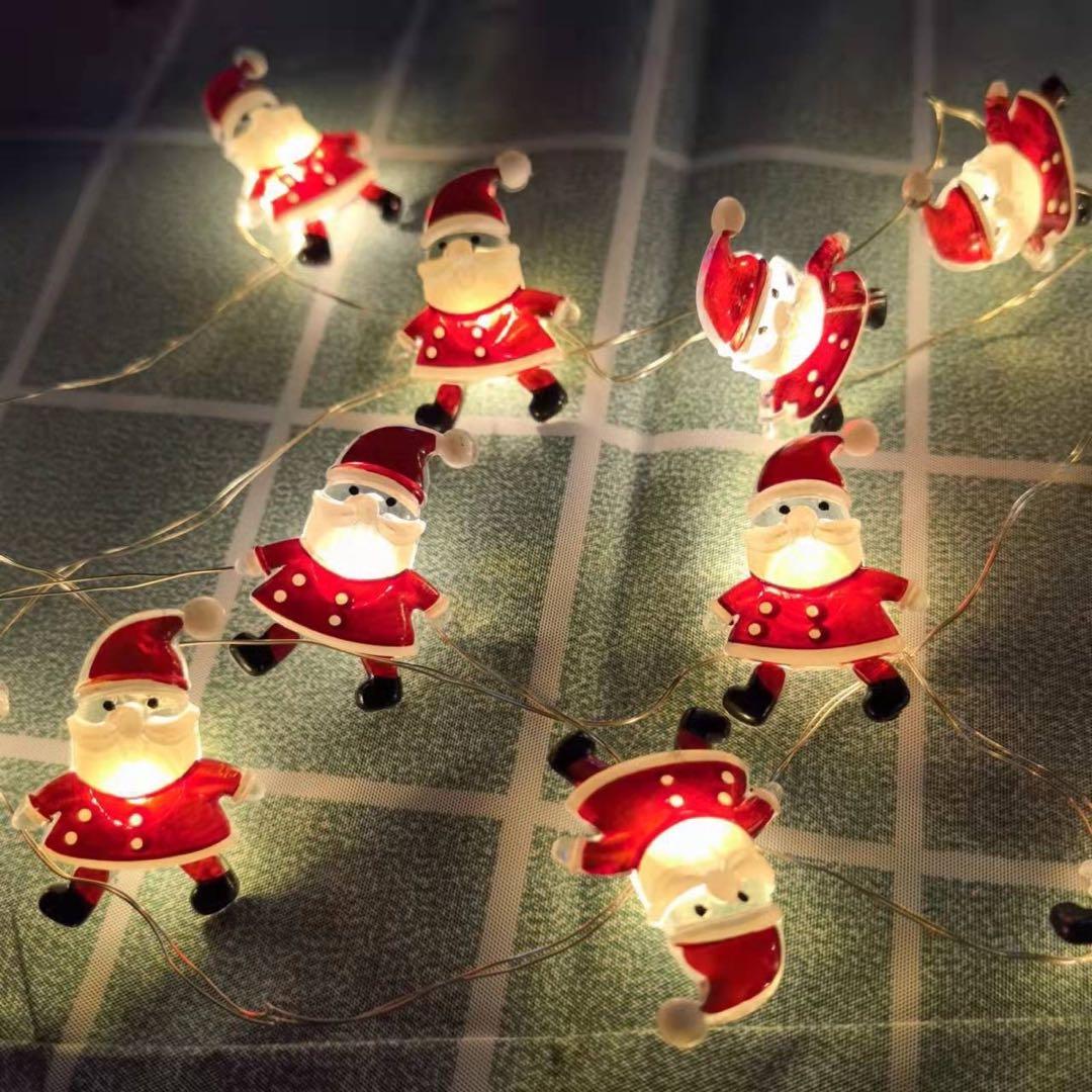クリスマス ライト LED サンタ オーナメント 照明 電飾 イルミネーション