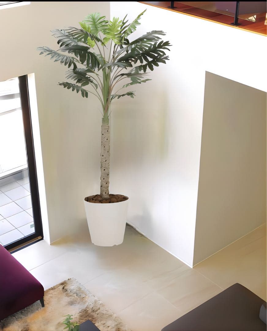 光触媒　人工観葉植物　ウォールグリーン　フェイクグリーン　セローム1.8m