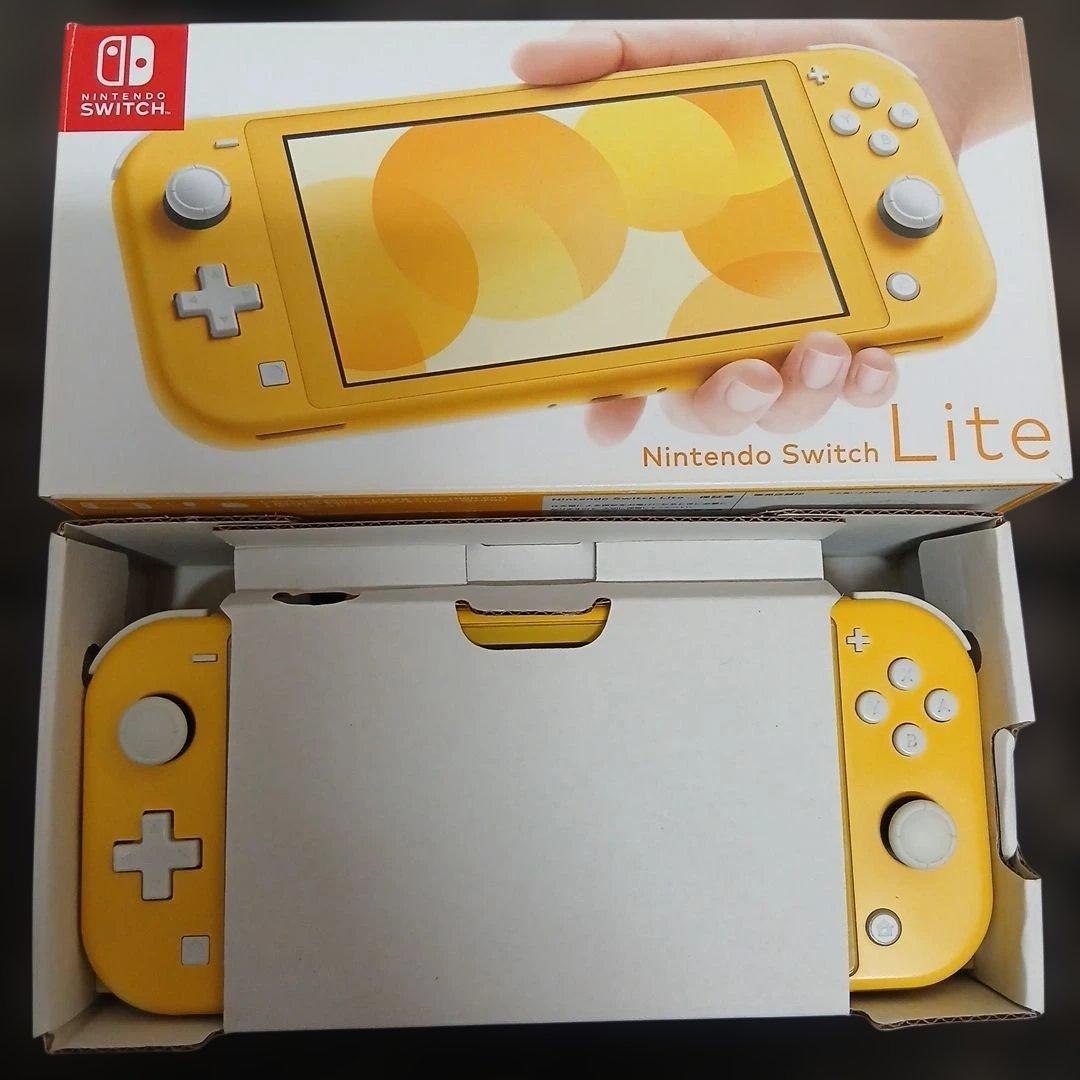 ジャンク品部品取り用　Nintendo Switch Lite　イエロー　箱なし