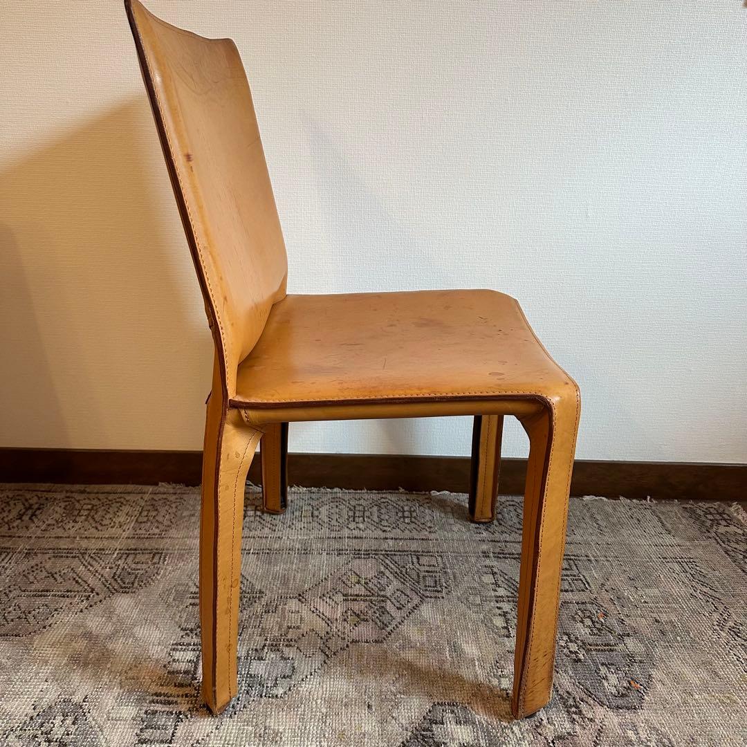 Cassina 412 キャブチェア コニャック 2脚出品中A