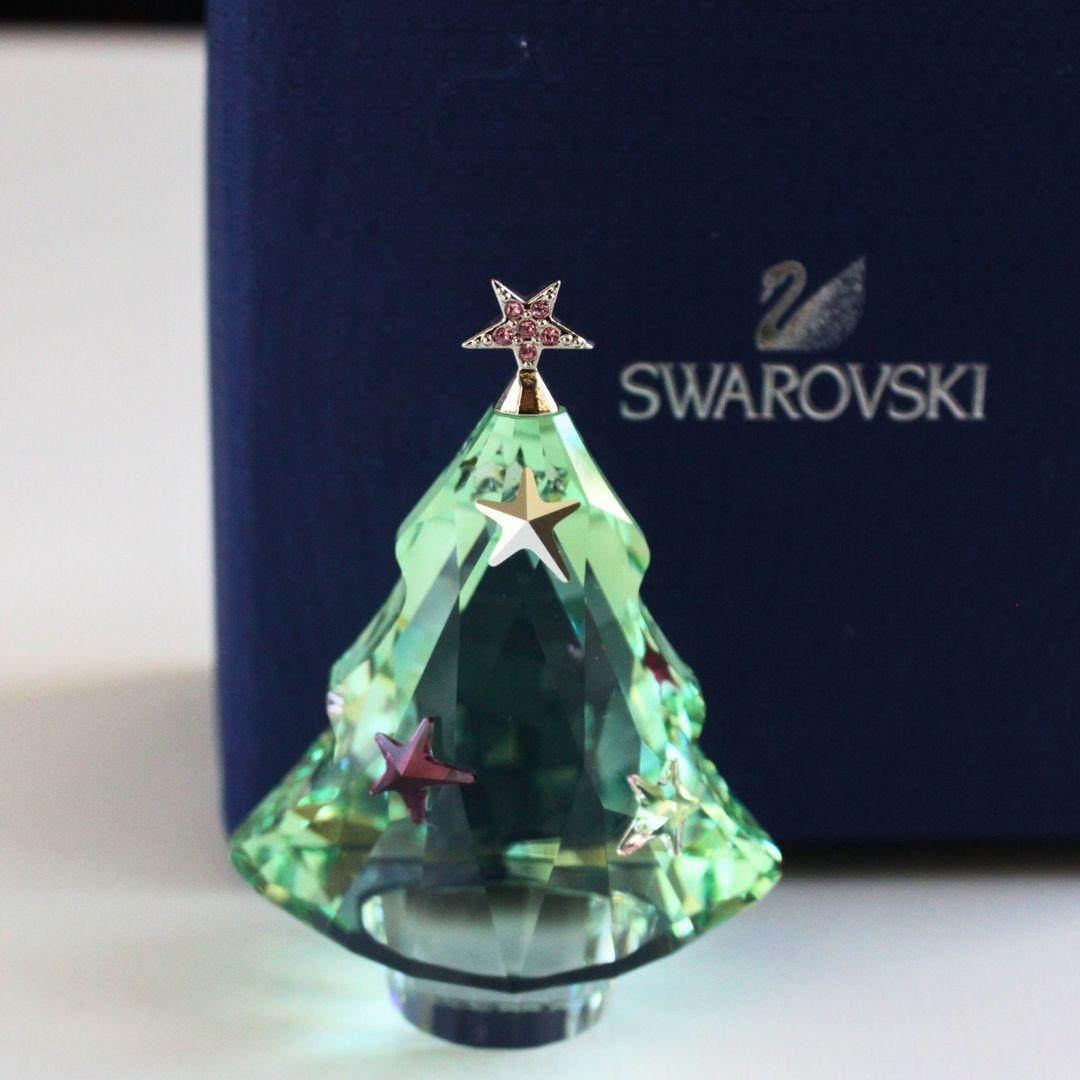 スワロフスキー クリスマスツリー Chrysolite