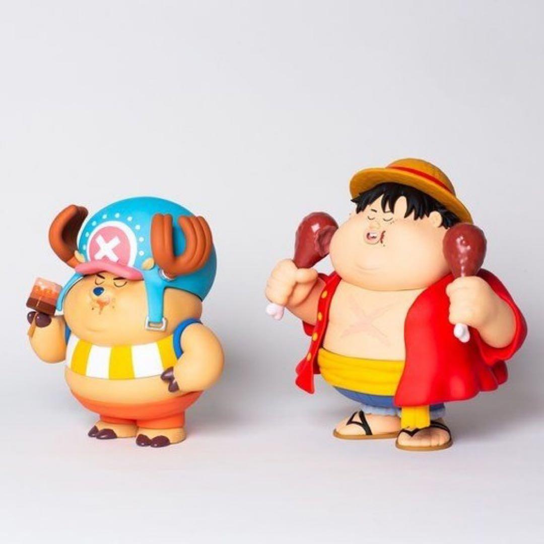 ワンピース　ルフィ チョッパー　ソフビ　フィギュア　バスターコール展