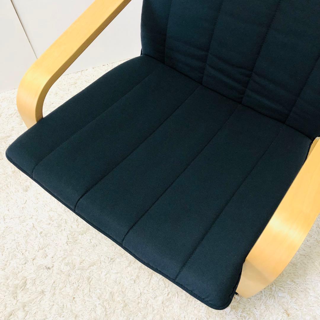 IKEA ポエング　パーソナルチェア　1人掛け　ブラック